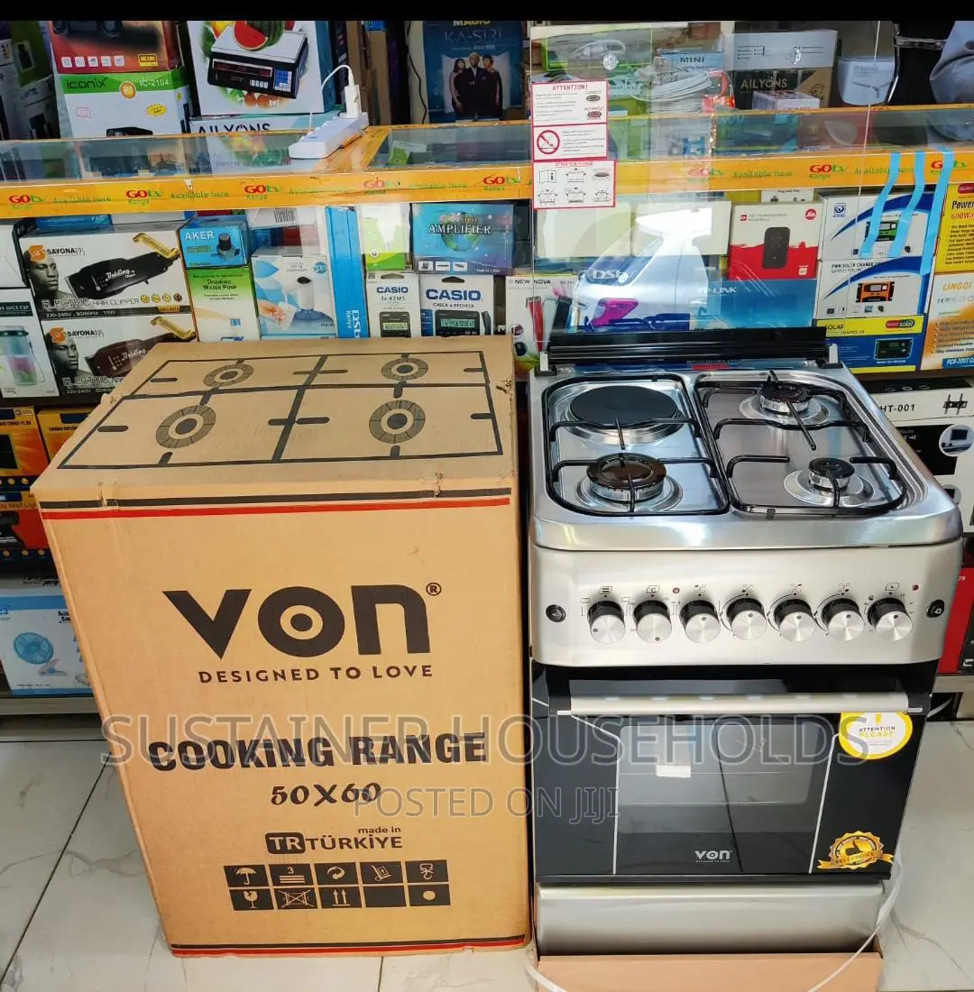VAC5F031PS. Von 3 + 1 Gas Cooker