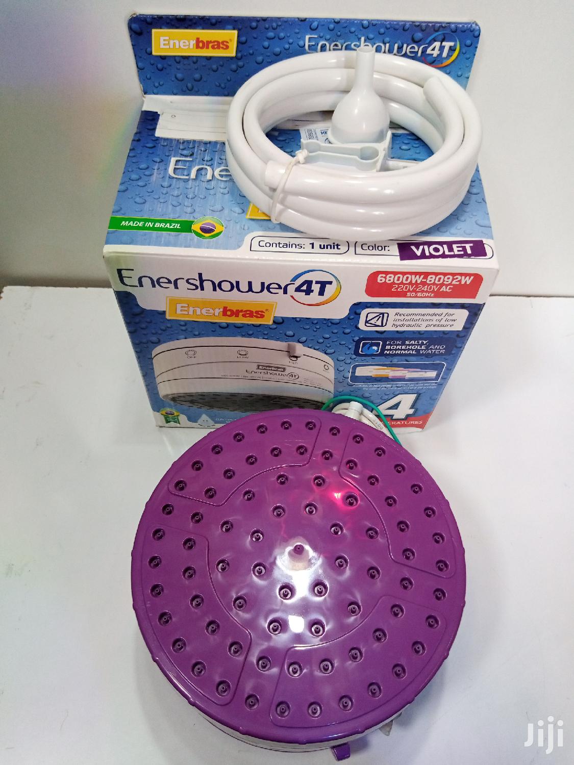Enershower Instant Heating Shower, Salty and Fresh Waters
