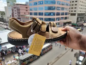 Men Leather Open Shoes Size 40-44