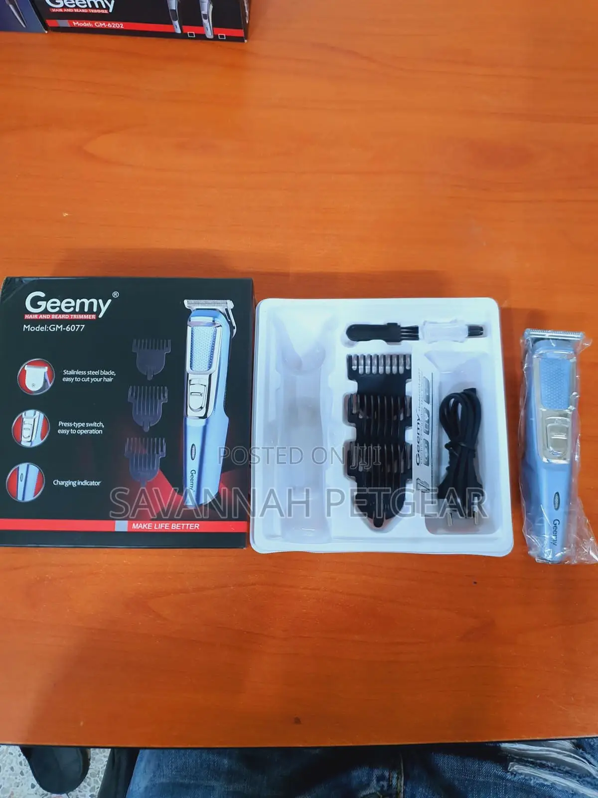 Assorted Wireless Cordless Pet Dog Cat Hair Clippers