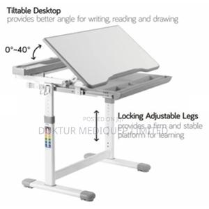 Height Adjustable Kids Desk Full Backrest Chair Set - thumbnail 2