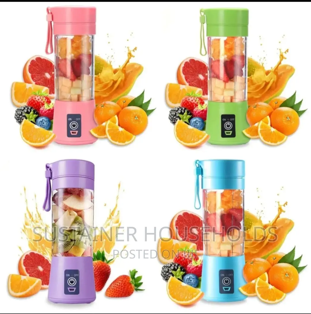 Electric Juicer Mini Portable Blender 380 MLS