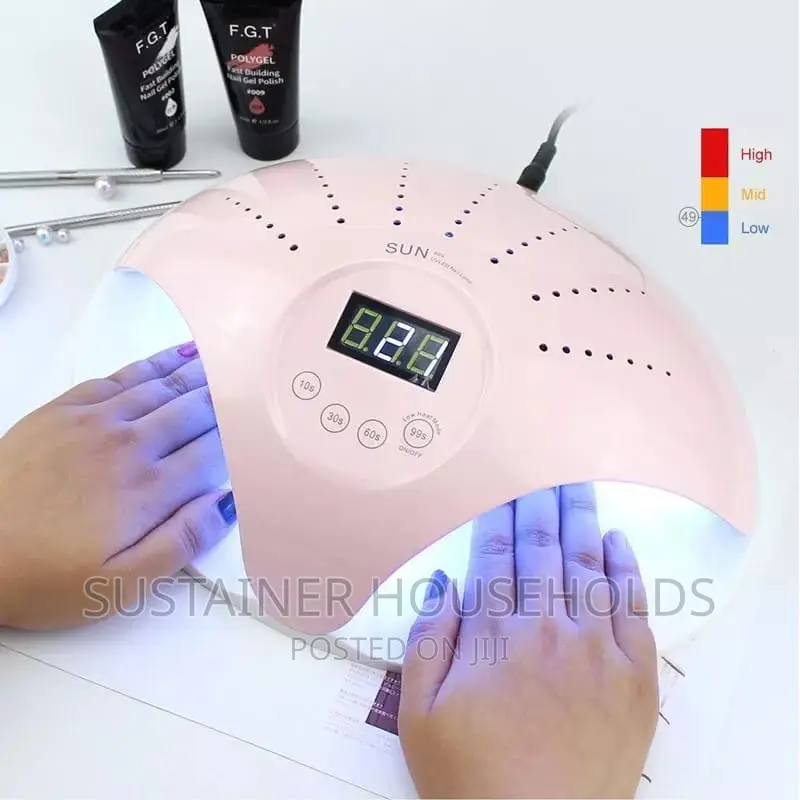 2-in-1 Professional New SUN Smart UV/LED Nail Lamp Restocked