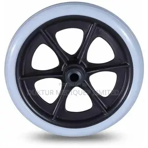 Front Castor Wheel for Standard Wheelchair. 200mmx26mm