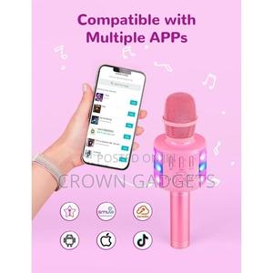 Bluetooth-Compatible Karaoke Microphone Wireless - thumbnail 2