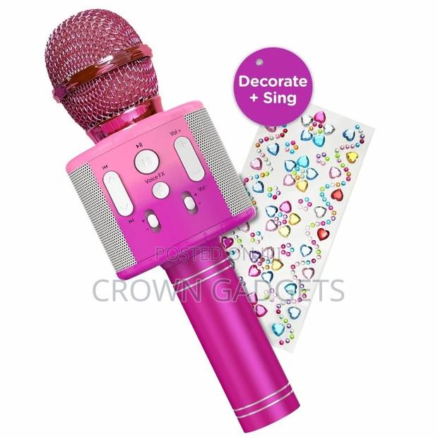 Wireless Kids Karaoke Microphone - main view