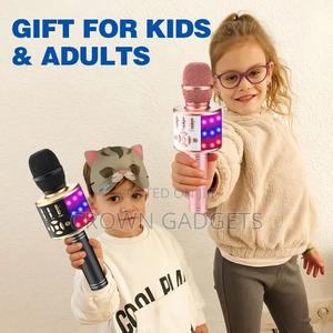 Bluetooth Karaoke Microphone, Wireless Rechargeable - thumbnail 2