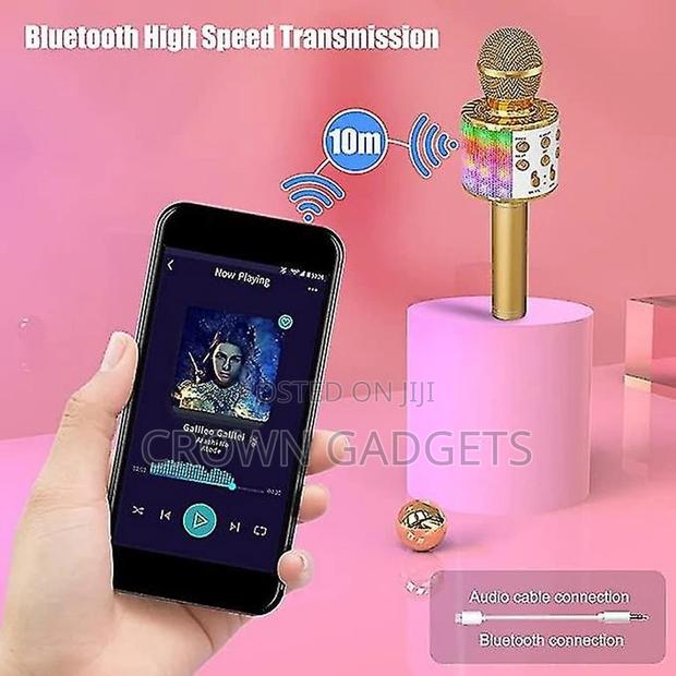 Bluetooth Karaoke Microphone, Wireless Rechargeable Mic - main view