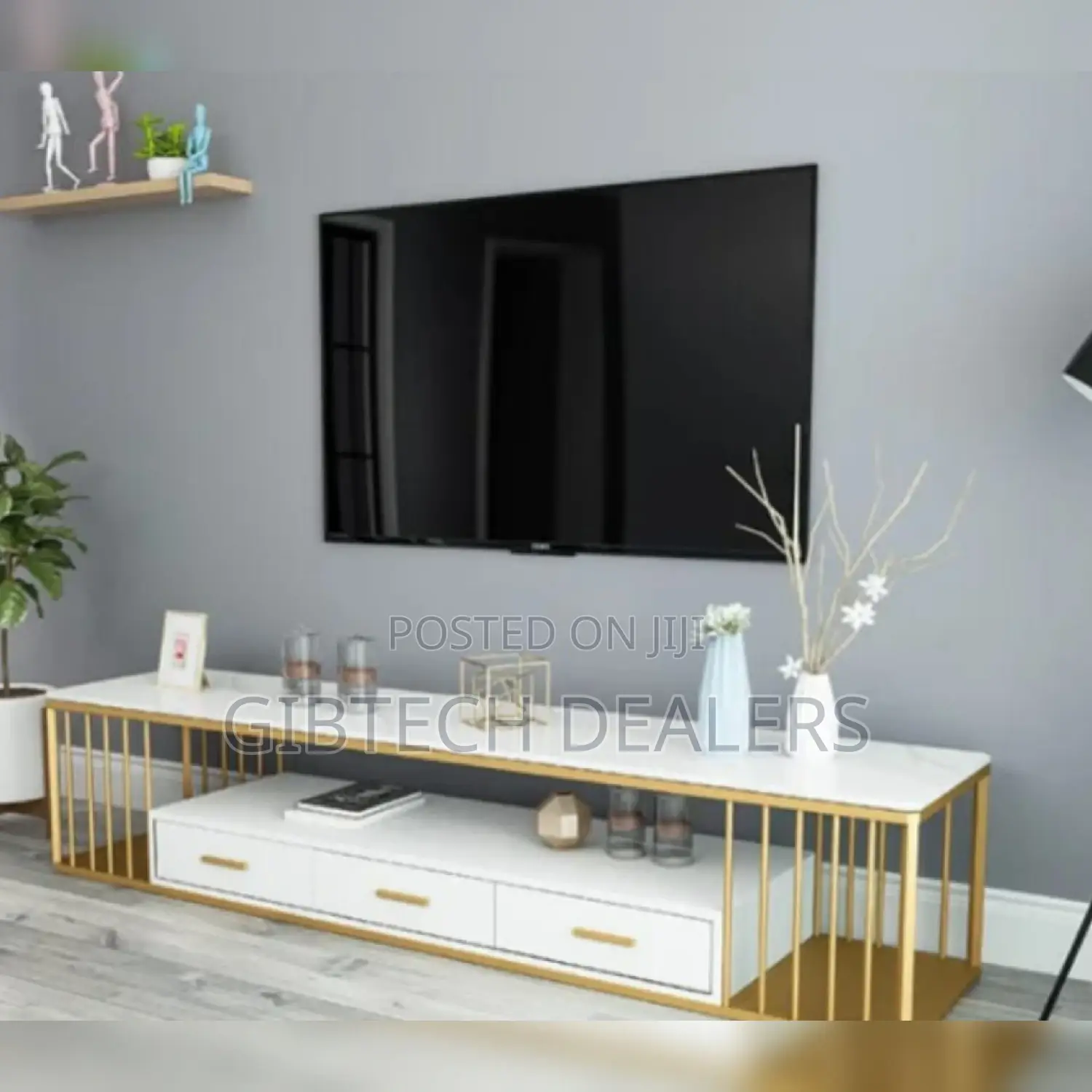 180cm by 35cm by 40cm 6ft Polly Tv Stand