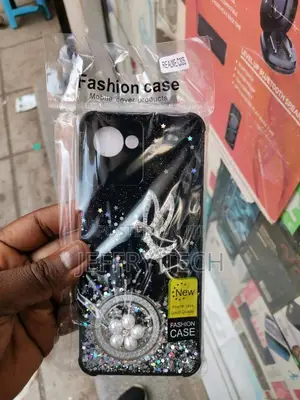 Back Cover for Realme C30s (Black, Cases With Holder,