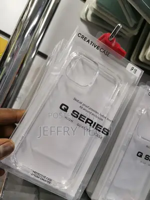 iPhone 15 Series Crystal Clear Transparent Back Cover Tranzo