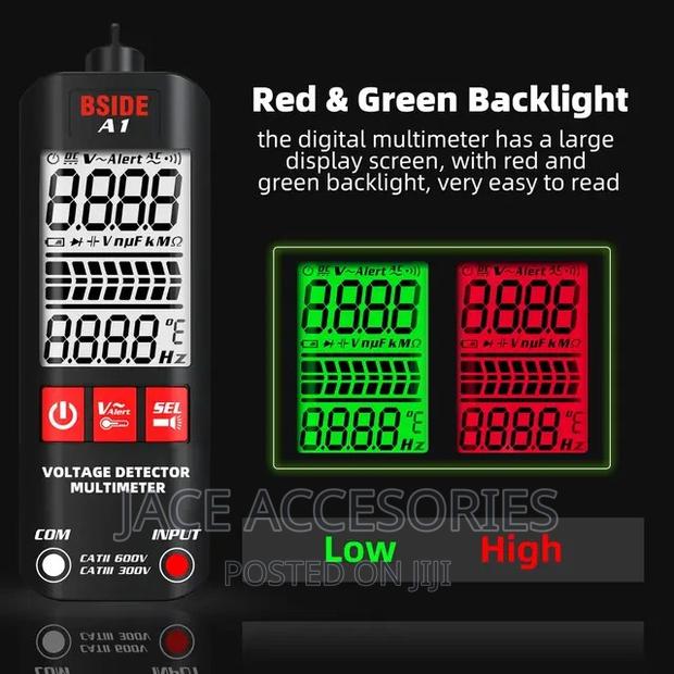 B Side A1 Non Contact Digital Multimeter - thumbnail 2