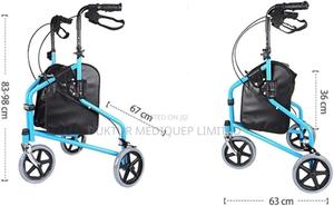 Rollator 3 Wheel With Carrier - thumbnail 2