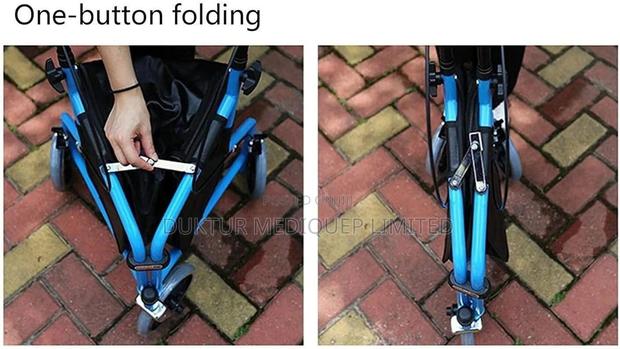 Rollator 3 Wheel With Carrier - thumbnail 3