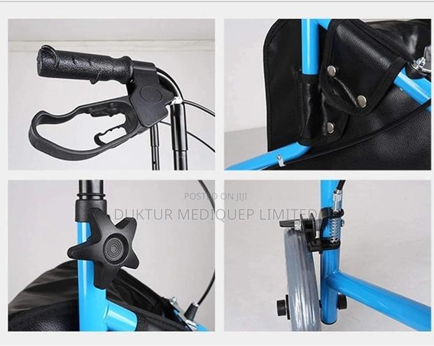 Rollator 3 Wheel With Carrier - thumbnail 5