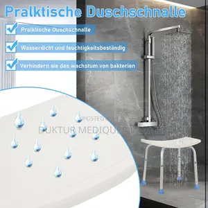 Shower Chair With Shower Nozzle Holder