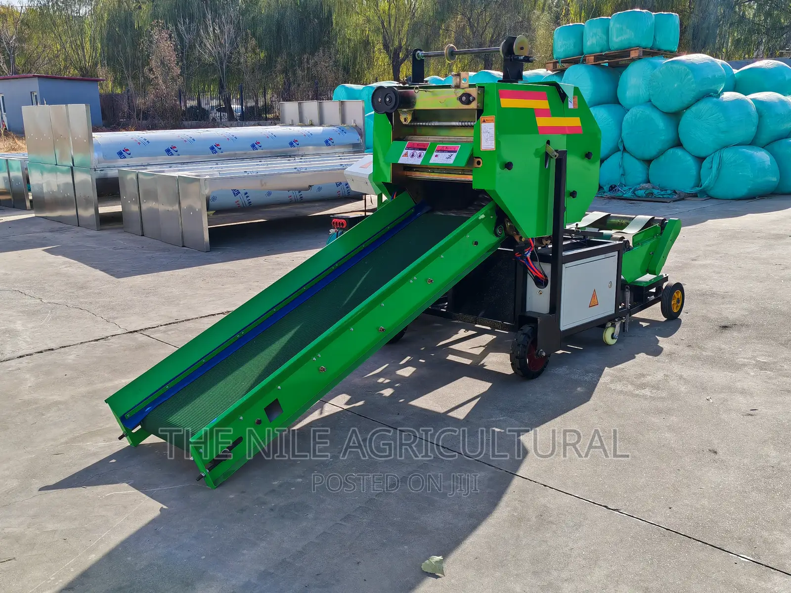 Corn Silage Baler Machine