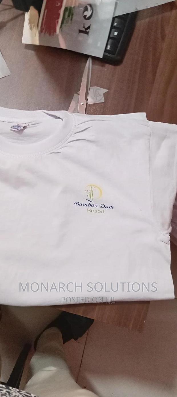 White Branded Tshirts - main view