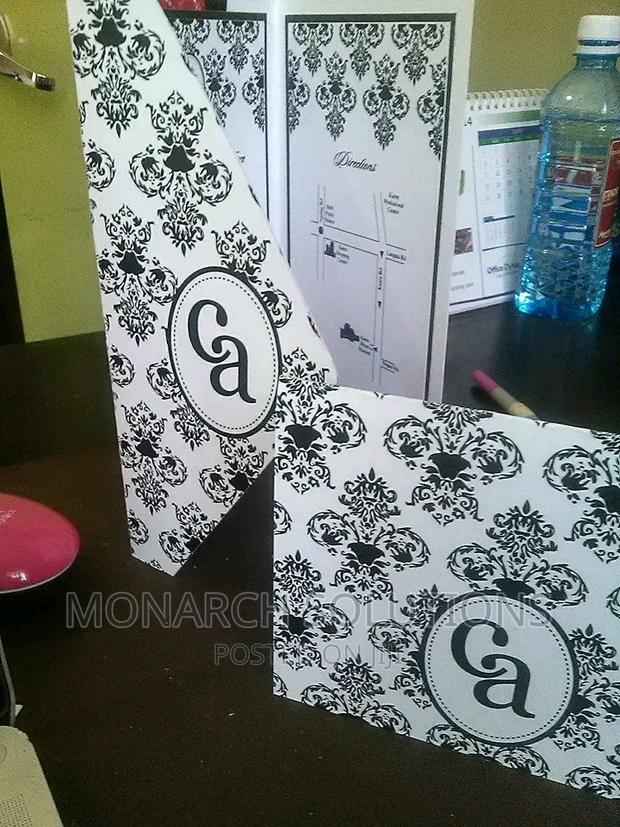 100pcs Fold Wrap Wedding Invites - thumbnail 2