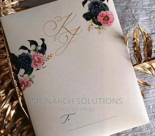 100 PCS Tracing Paper Wedding Invites - thumbnail 2