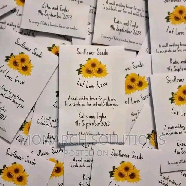 100 PCS Emeral Gold Wedding Invites - thumbnail 2