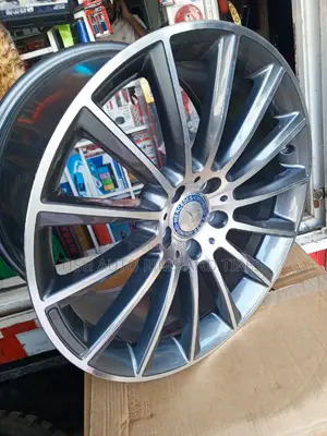 Gray Silver Mercedes Benz AMG Rims 19 Inch Set