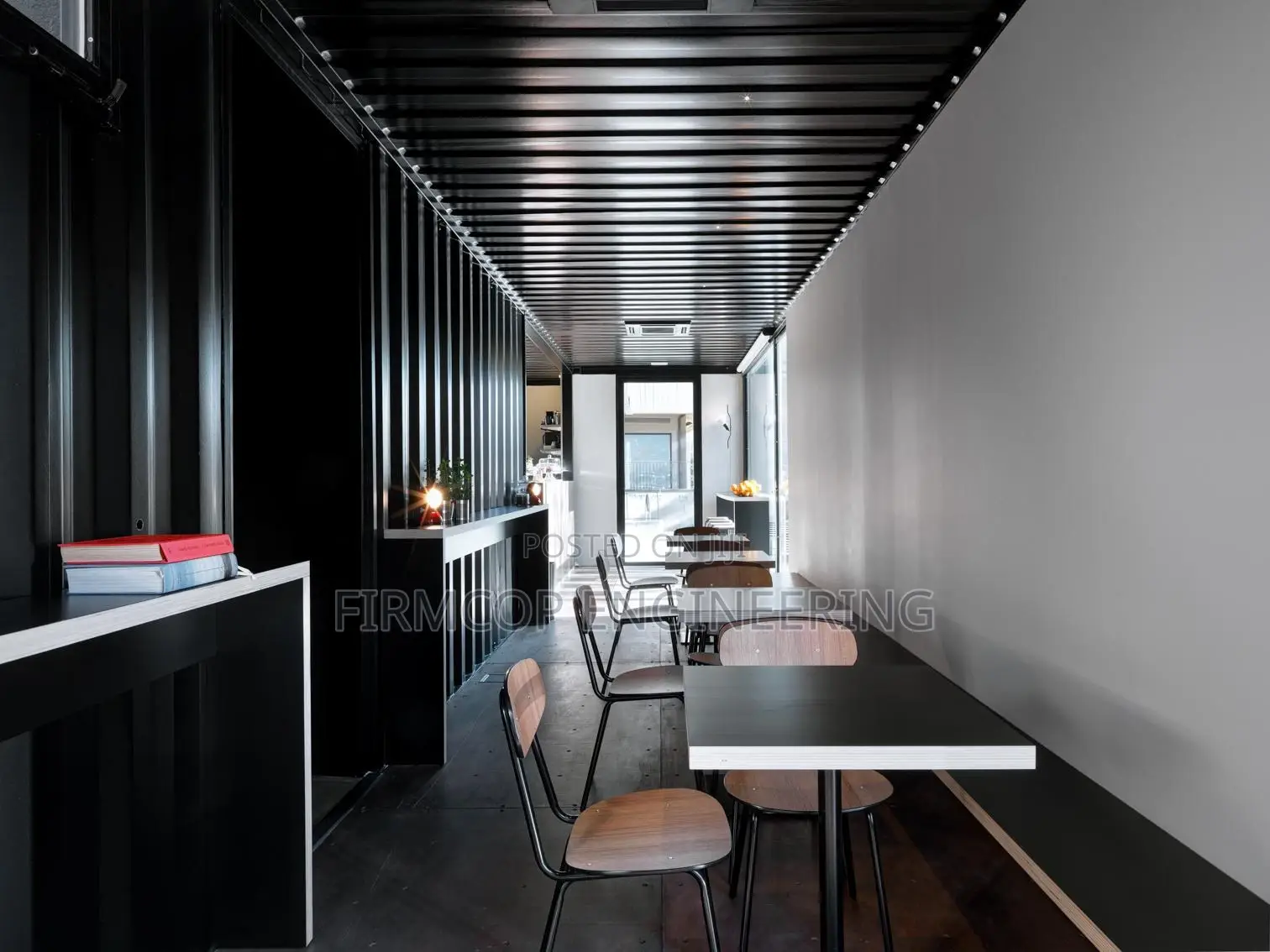 40ft Shipping Container Plus 20ft Restaurant