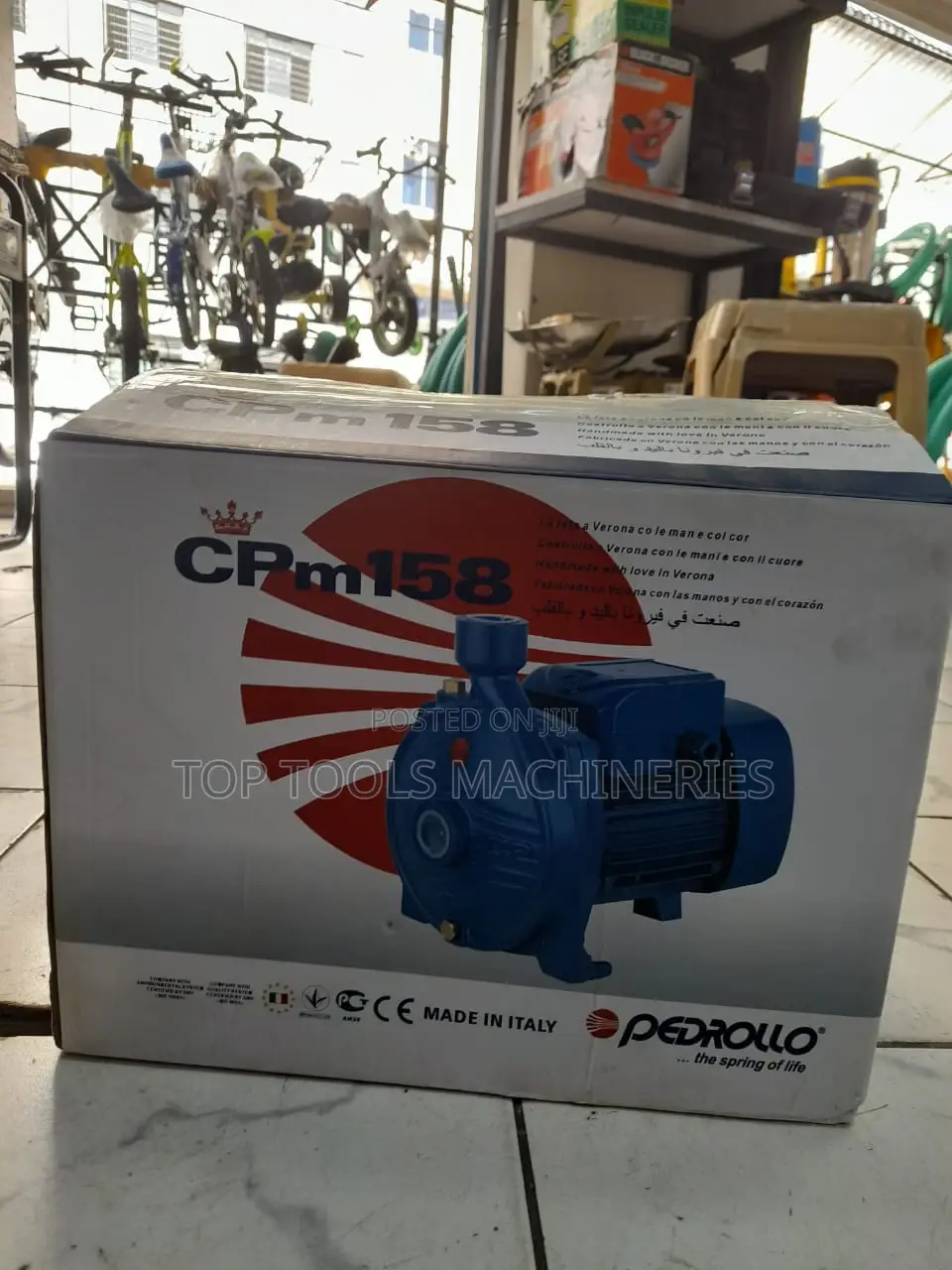 Pedrollo 0.5hp Booster Pump