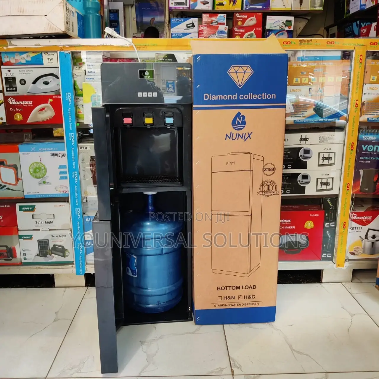 Nunix Z188c 3 Tap Water Dispenser