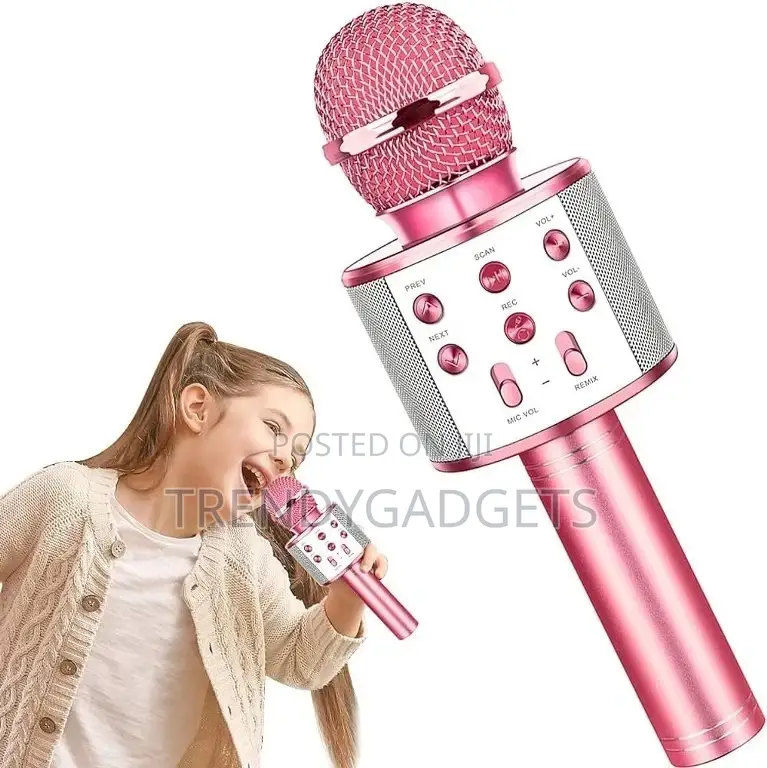 Wireless Karaoke Microphone Portable Bluetooth