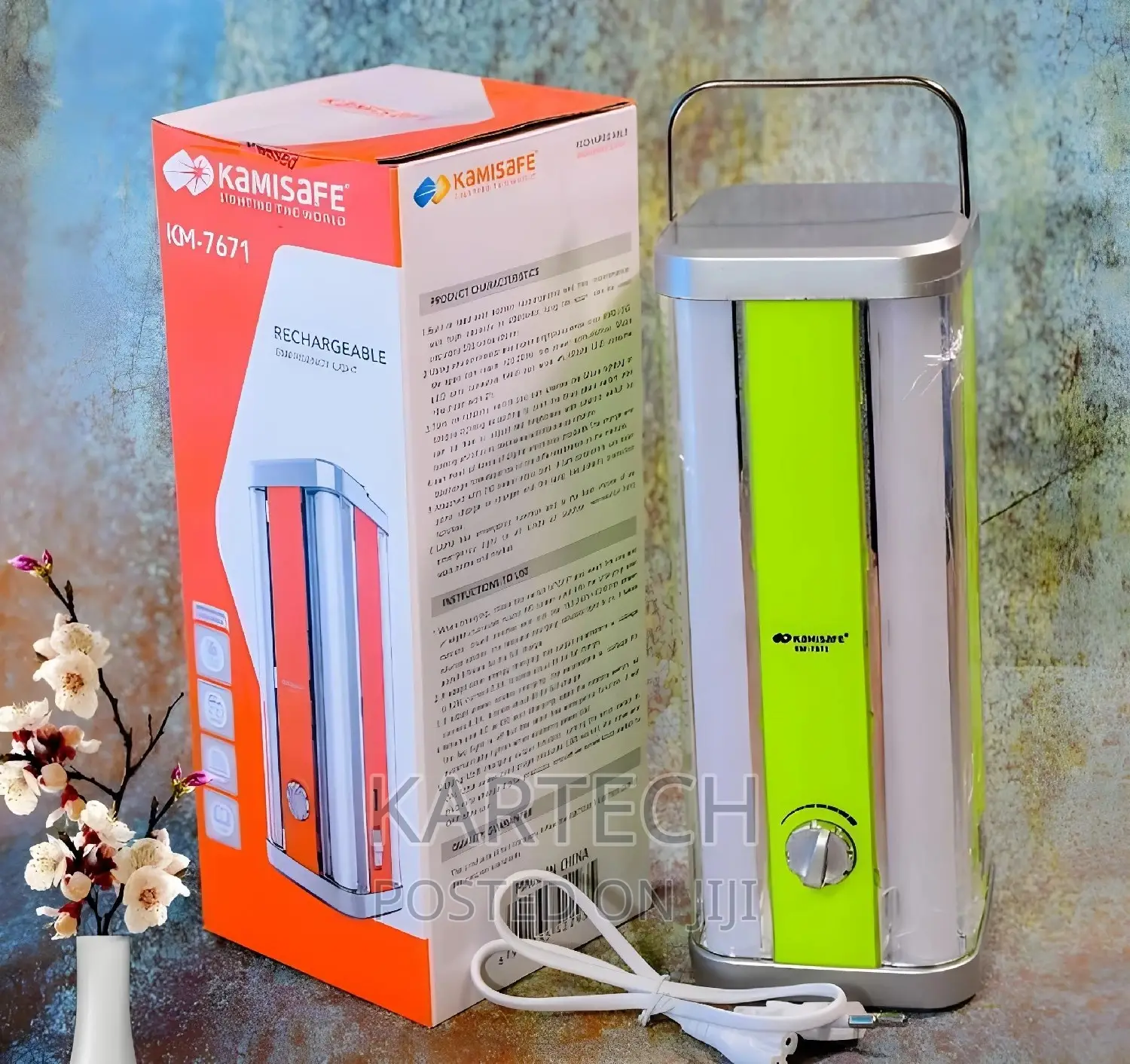 Kamisafe KM-7671 Rechargeable Lamp