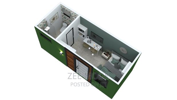 20ft Container Airbnb Model 1- We Design and Build - main view