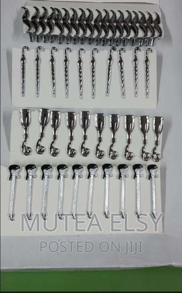 Scissors,Spoon,Earoplain , Guitar Executive Tie Clips - thumbnail 2