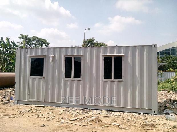 20ft Container Fabricated Into a Site Office - main view