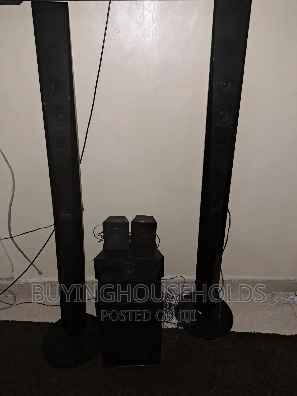 Sony Dz650 Hometheatre Speakers Only