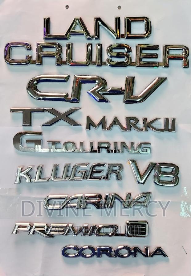 Emblems/Logos for Different Types - main view
