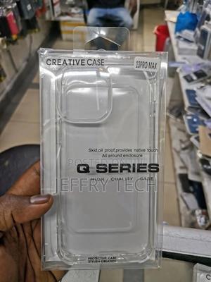 TPU Shockproof Clear Case Back Cover for iPhone 13 Pro Max - thumbnail 2