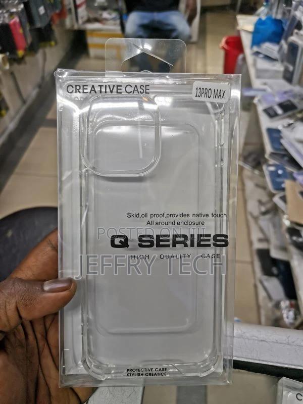 TPU Shockproof Clear Case Back Cover for iPhone 13 Pro Max - main view