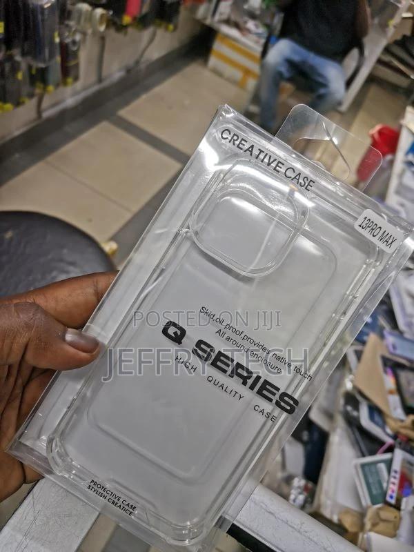 TPU Shockproof Clear Case Back Cover for iPhone 13 Pro Max - thumbnail 3