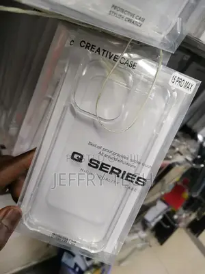 iPhone 15 Pro Clear Case With Reinforced Corners