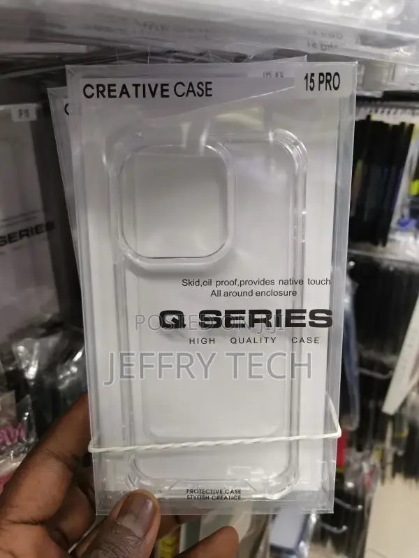 Apple iPhone 15 Pro Case Cover Clear TPU 2.0MM With