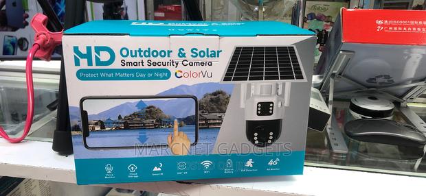 4G PTZ Outdoor 2 Lens Camera With 2 Way Audio PIR Detection