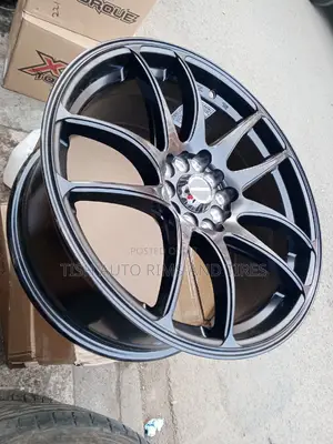 Black Universal Offset Rims Size 17 Inch