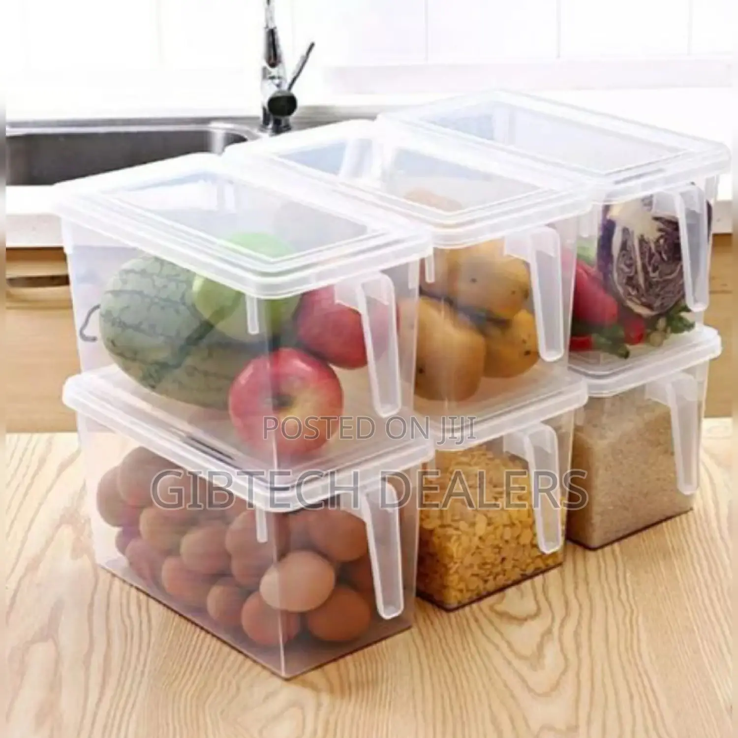 Fridge Storage Containers With Handle