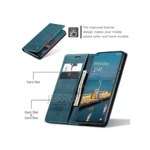 Oneplus 11 Case, Retro PU Leather Wallet Case Card Slots Fli