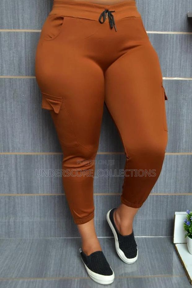Executive Ladies Plus Size Cargo Pants - thumbnail 2
