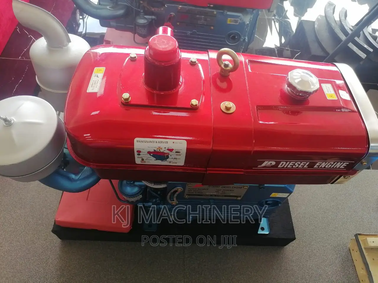 JD Water Cooled 22hp Diesel Powered Engine