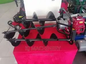 Gasoline Powered Hole Drilling Earth Auger -With 3 Bits