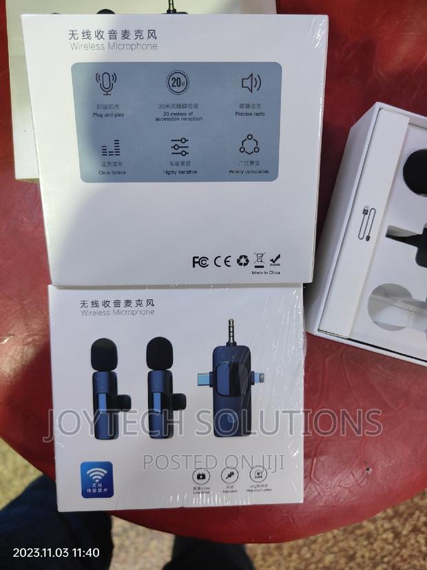 Universal Wireless Lapel Microphone , for Camera iPhone to C - thumbnail 2