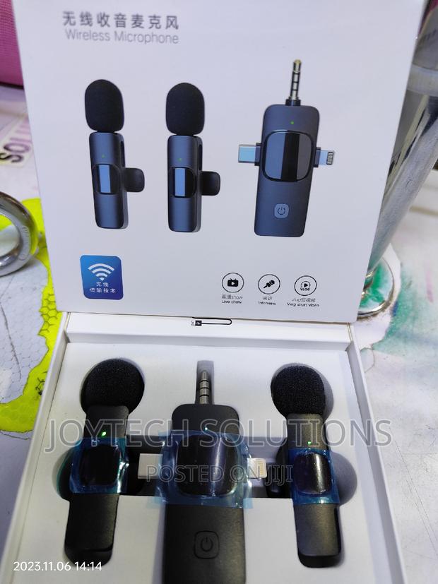 Universal Wireless Lapel Microphone , for Camera iPhone to C - main view